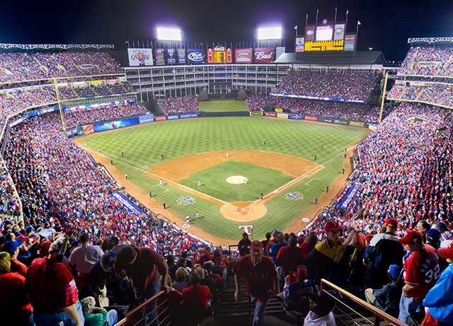 Rangers gana el juego 1